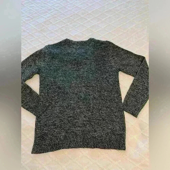 Carolyn Taylor Cardigan Sweater Women navy/white size small - Picture 6 of 6